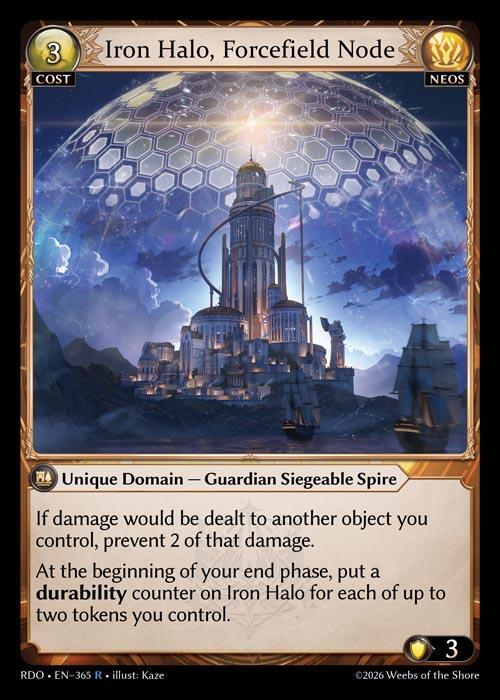 Iron Halo, Forcefield Node 365 (Radiant Origins) 