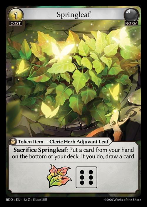 Springleaf 152 (Radiant Origins) 