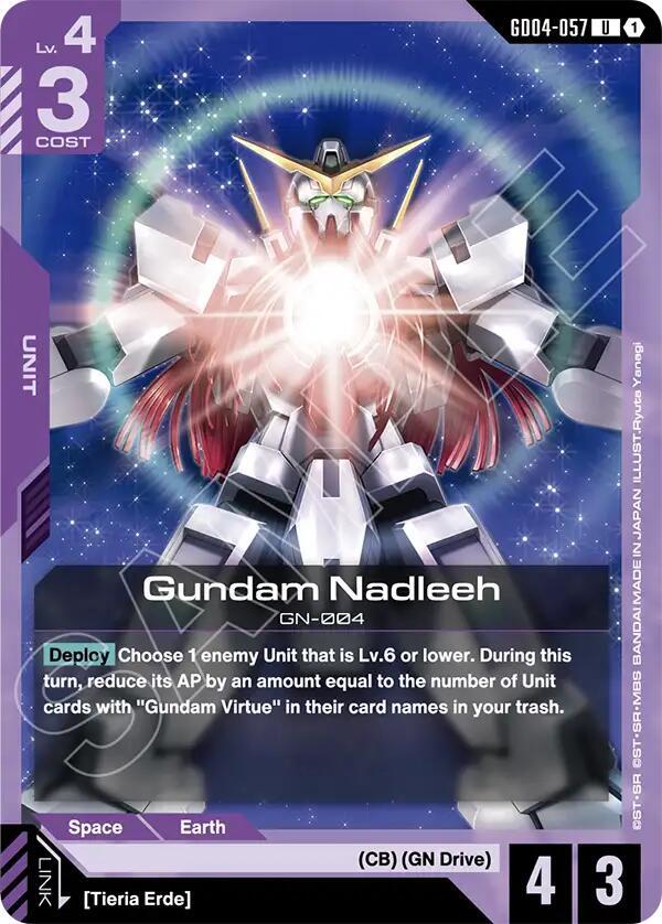 Gundam Nadleeh GD04-057 (Phantom Aria) 