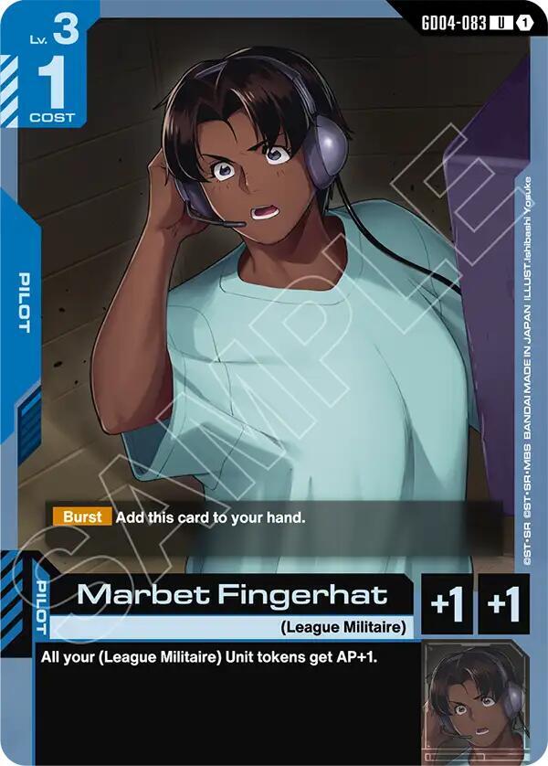 Marbet Fingerhat GD04-083 (Phantom Aria) 