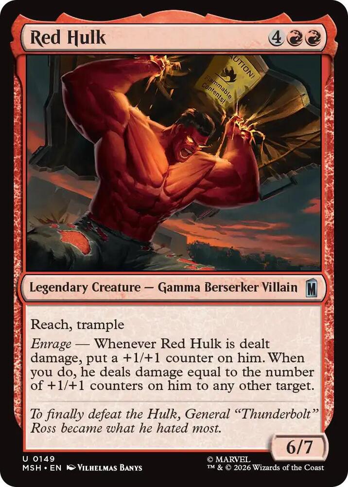 Red Hulk 149 (Marvel Super Heroes) 
