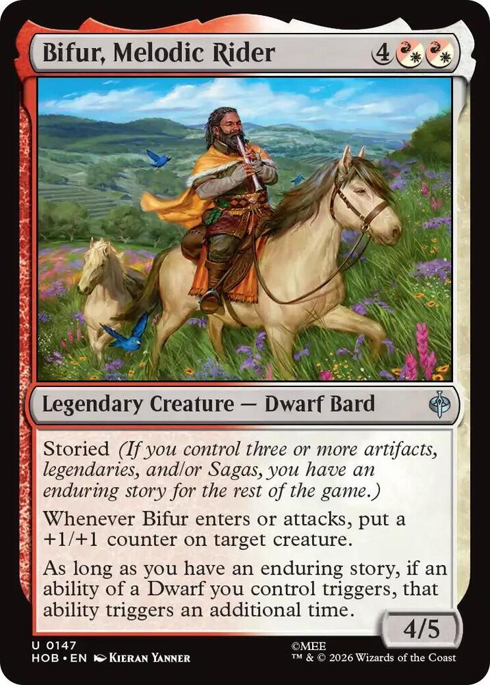 Bifur, Melodic Rider 147 (The Hobbit) 