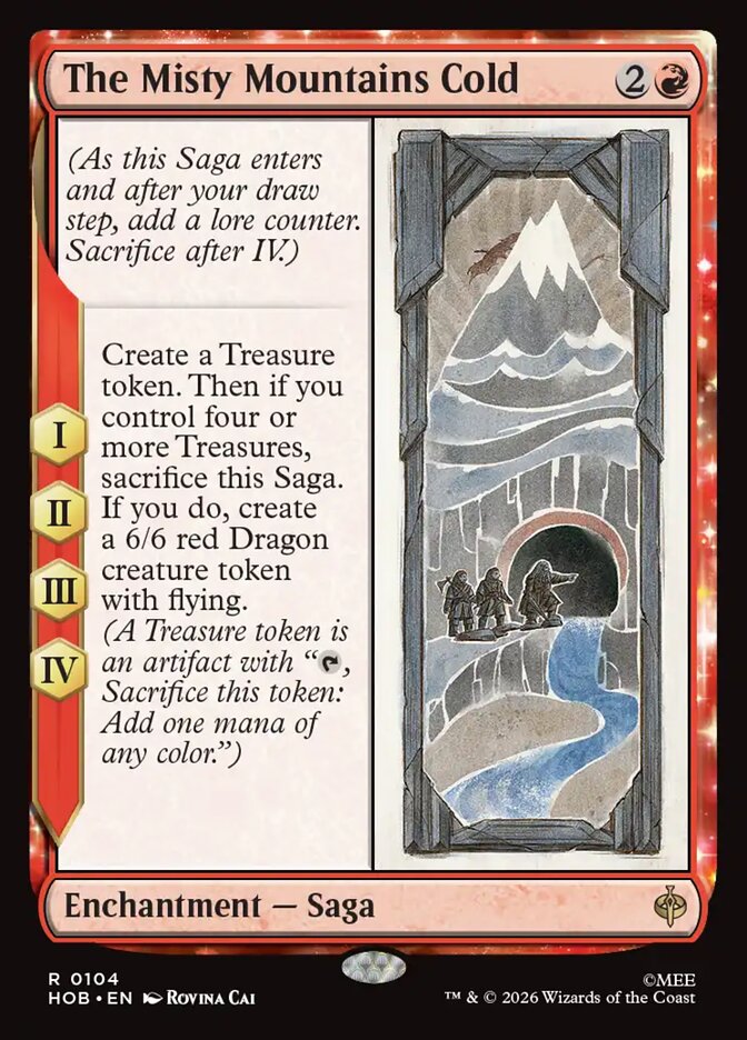 The Misty Mountains Cold 104 (The Hobbit) 