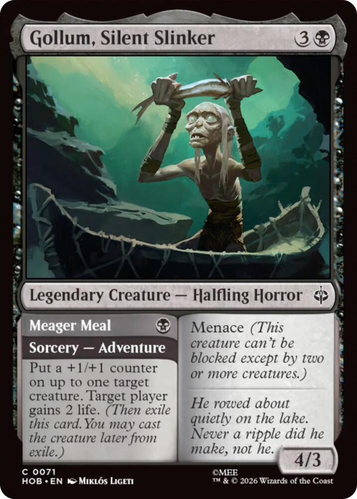Gollum, Silent Slinker 71 (The Hobbit) 