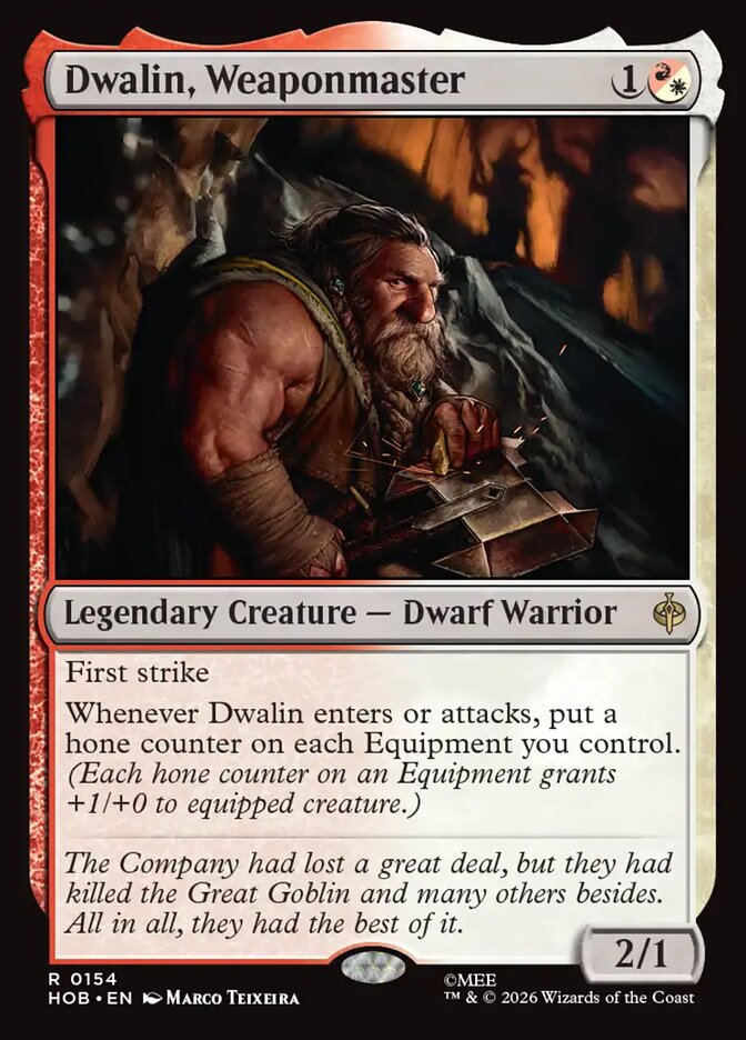 Dwalin, Weaponmaster 154 (The Hobbit) 