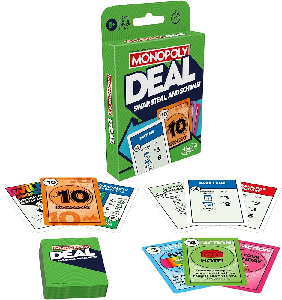 
                  
                    Monopoly Deal Card Game - Refresh
                  
                