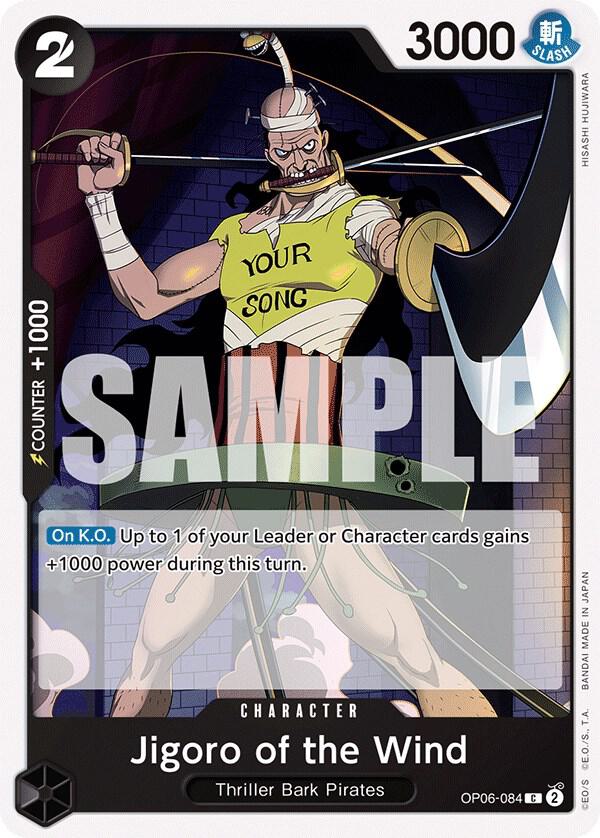 Jigoro of the Wind OP06-084 (Wings of the Captain) 