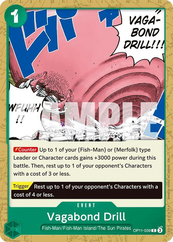 Vagabond Drill OP11-039 (A Fist of Divine Speed) 