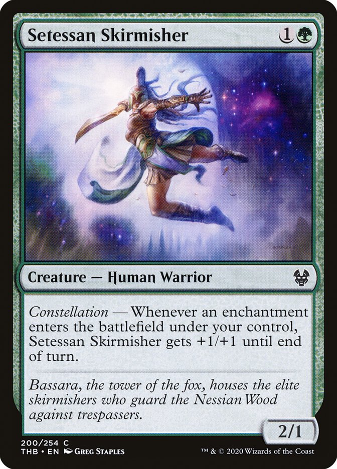 Setessan Skirmisher 200/254 (Theros Beyond Death) 