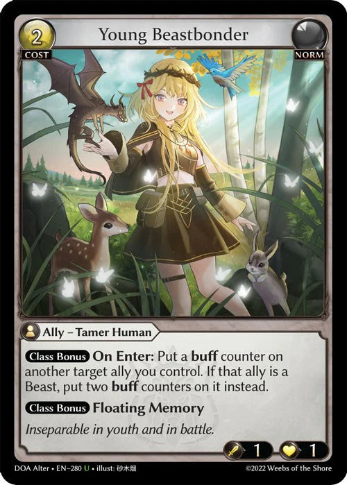 Young Beastbonder (Dawn Of Ashes)(DOA-280) Alter Edition