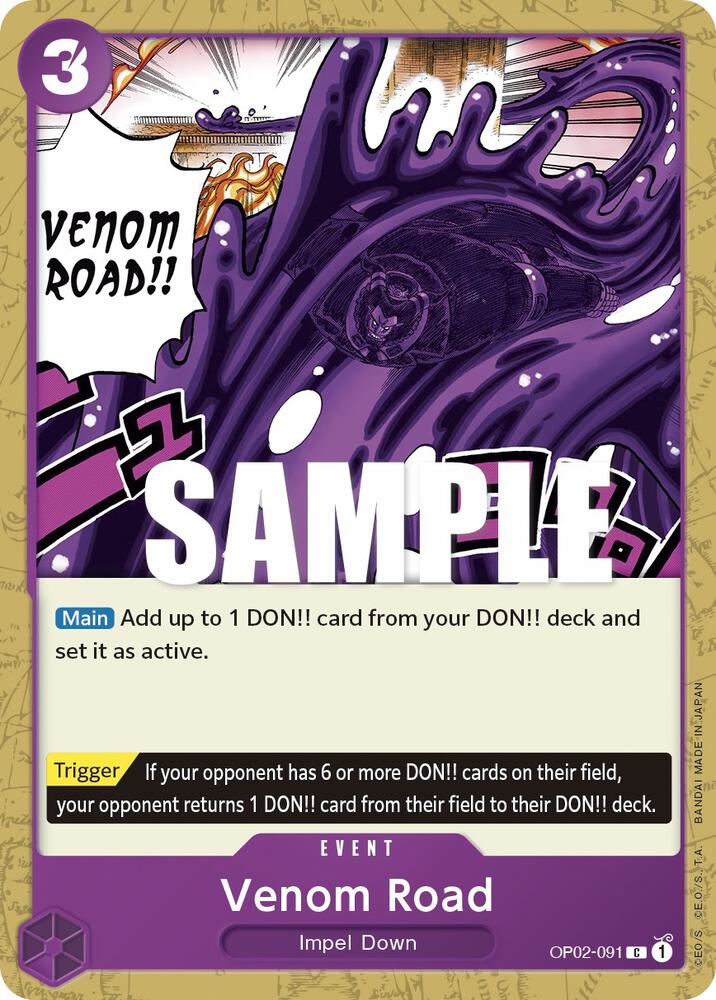 Venom Road OP02-091 (Paramount War) 