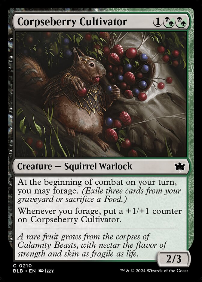 Corpseberry Cultivator 210 (Bloomburrow) 