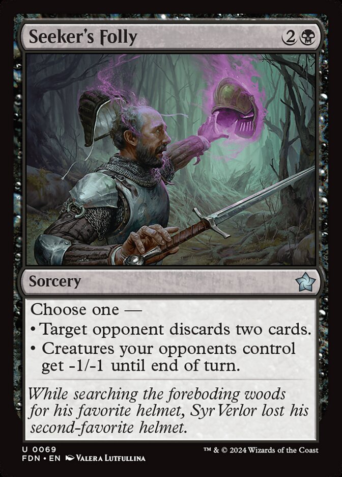Seeker's Folly 69/291 (Foundations) 