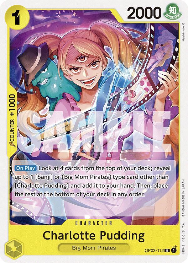 Charlotte Pudding OP03-112 (Starter Deck 20: YELLOW Charlotte Katakuri) 