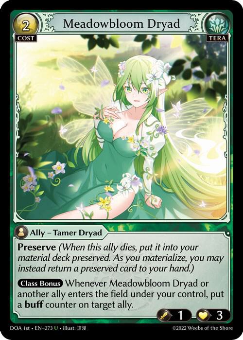Meadowbloom Dryad 273 (Dawn of Ashes 1st Edition) 