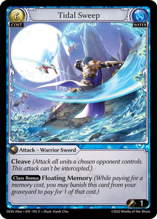 Tidal Sweep 195 (Dawn of Ashes Alter Edition) 