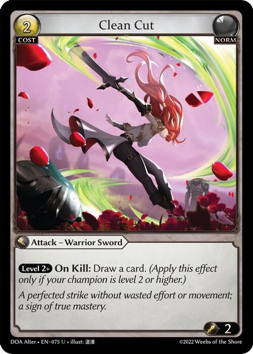 Clean Cut 075 (Dawn of Ashes Alter Edition) 