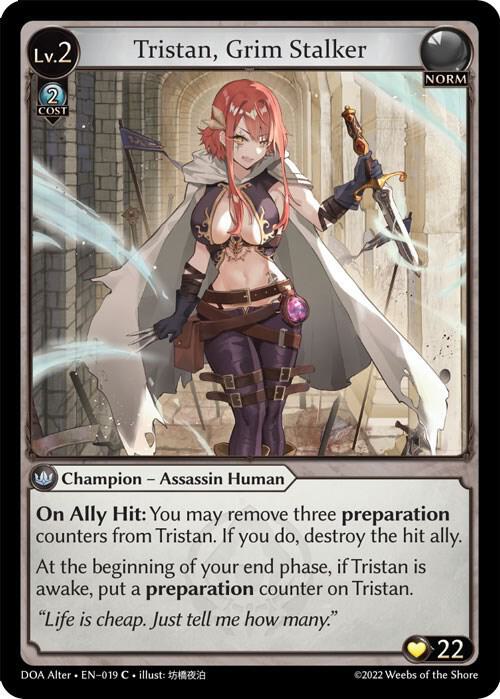Tristan Grim Stalker 019 (Dawn of Ashes Alter Edition) 