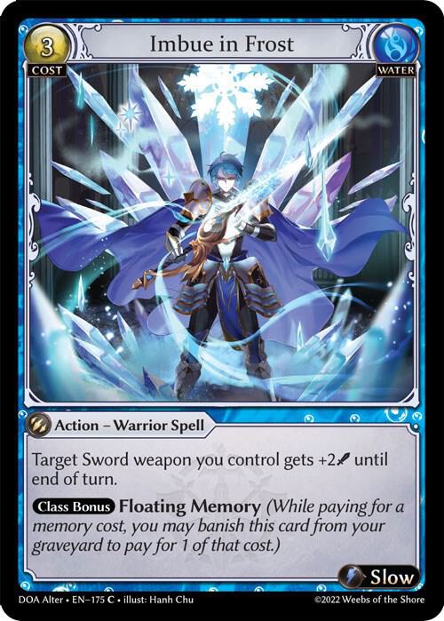 Imbue in Frost 175 (Dawn of Ashes Alter Edition) 