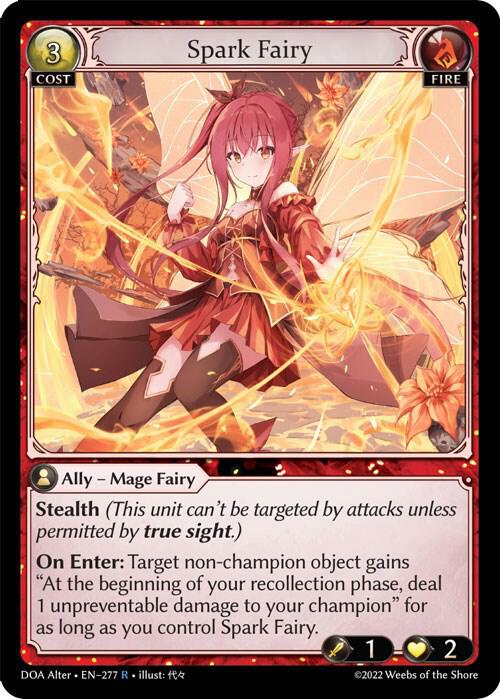 Spark Fairy 277 (Dawn of Ashes Alter Edition) 