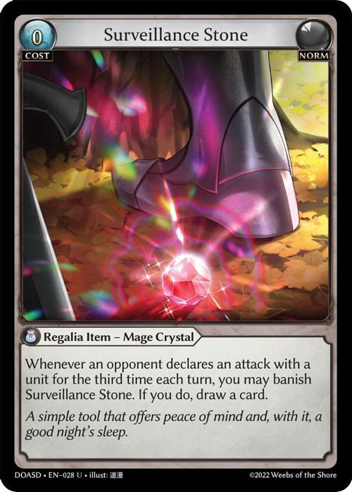 Surveillance Stone 028 (Dawn of Ashes Starter Decks) 