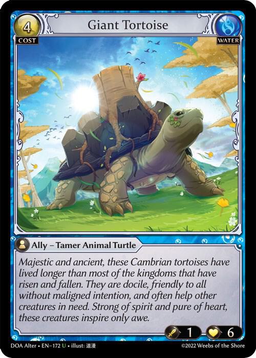 Giant Tortoise 172 (Dawn of Ashes Alter Edition) 