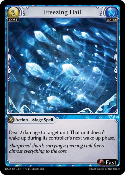 Freezing Hail 170 (Dawn of Ashes 1st Edition) 