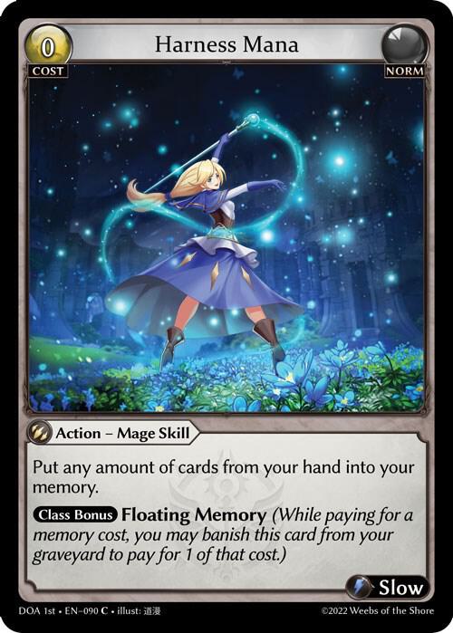 Harness Mana 090 (Dawn of Ashes 1st Edition) 