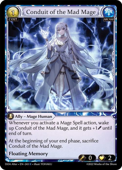 Conduit of the Mad Mage 243 (Dawn of Ashes Alter Edition) 