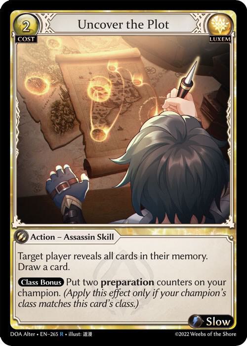 Uncover the Plot 265 (Dawn of Ashes Alter Edition) 