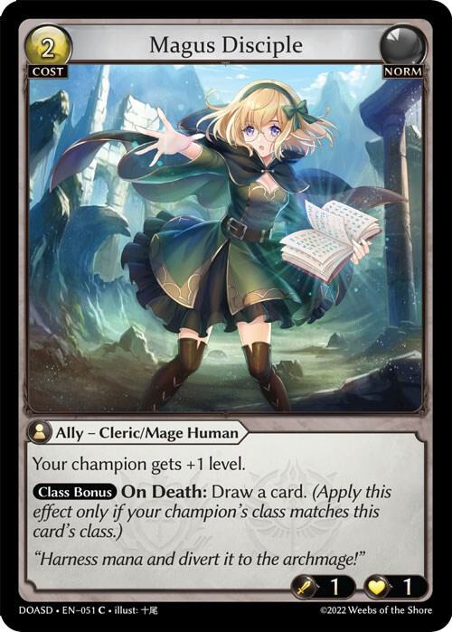 Magus Disciple 051 (Dawn of Ashes Starter Decks) 