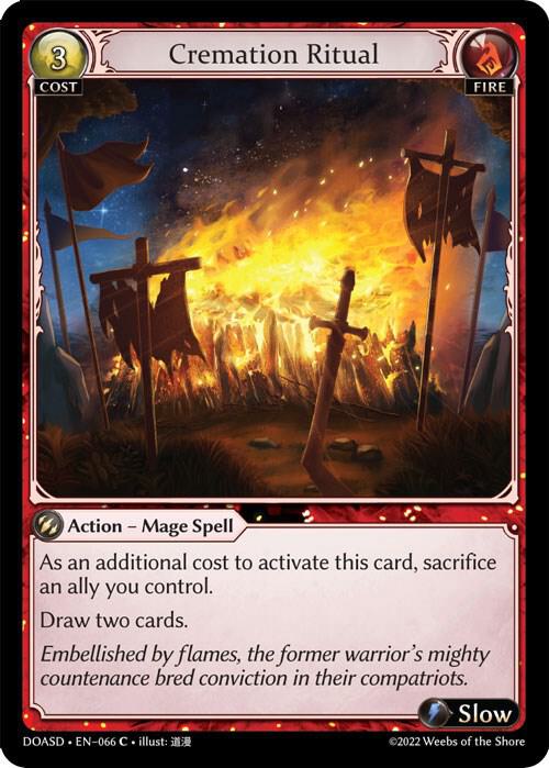 Cremation Ritual 066 (Dawn of Ashes Starter Decks) 