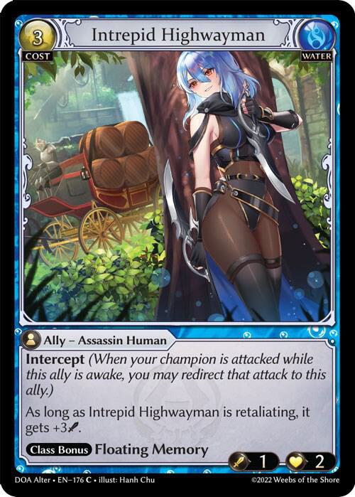 Intrepid Highwayman 176 (Dawn of Ashes Alter Edition) 
