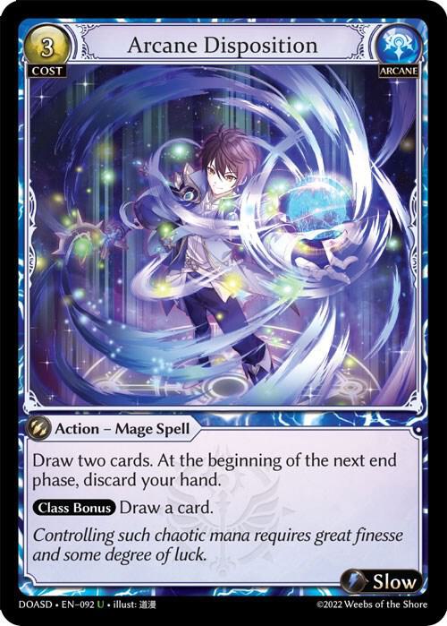 Arcane Disposition 092 (Dawn of Ashes Starter Decks) 