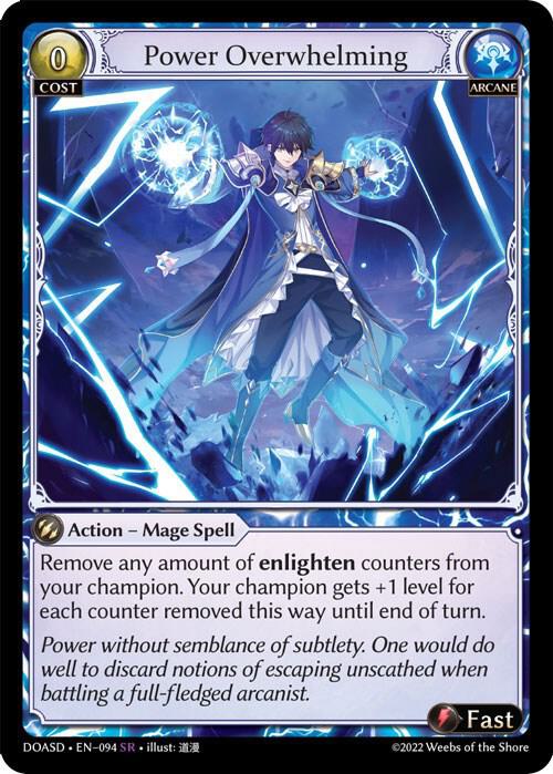 Power Overwhelming 094 (Dawn of Ashes Starter Decks) 