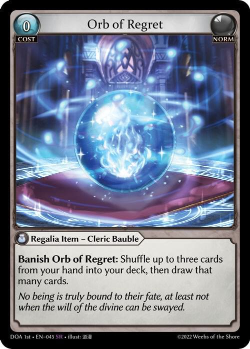 Orb of Regret 045 (Dawn of Ashes 1st Edition) 