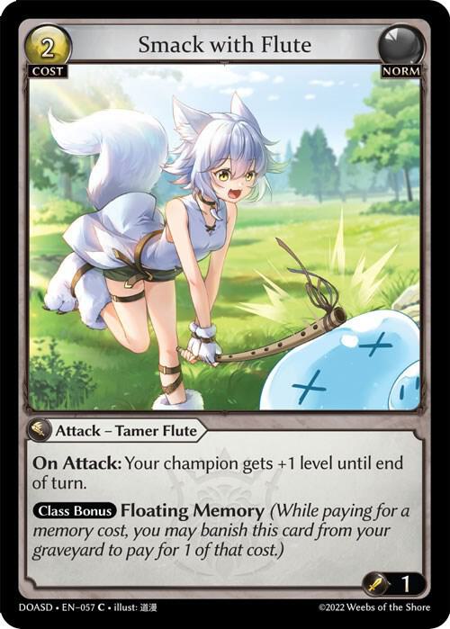 Smack with Flute 057 (Dawn of Ashes Starter Decks) 