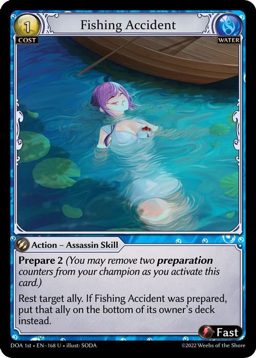 Fishing Accident 168 (Dawn of Ashes 1st Edition) 