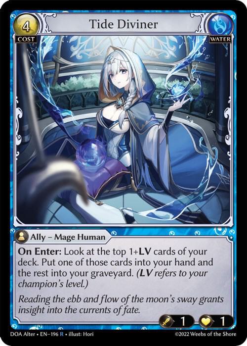 Tide Diviner 196 (Dawn of Ashes Alter Edition) 