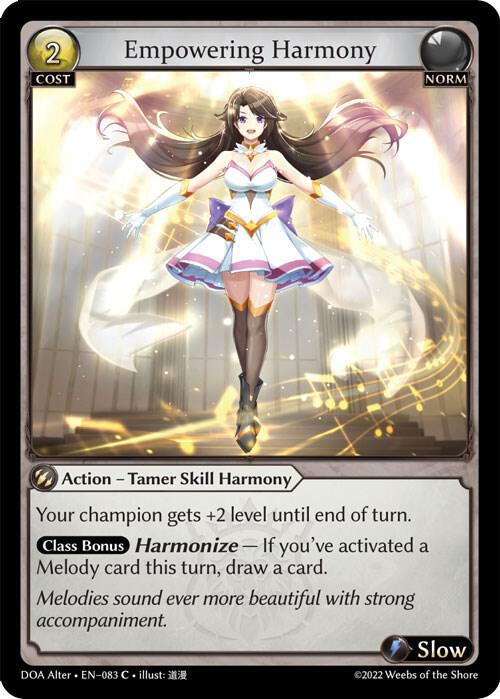 Empowering Harmony 083 (Dawn of Ashes Alter Edition) 