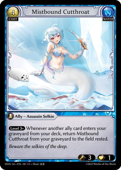 Mistbound Cutthroat 181 (Dawn of Ashes 1st Edition) 