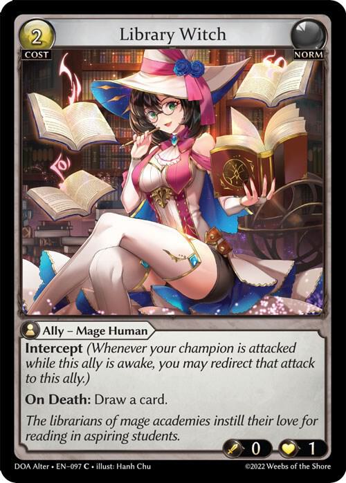 Library Witch 097 (Dawn of Ashes Alter Edition) 