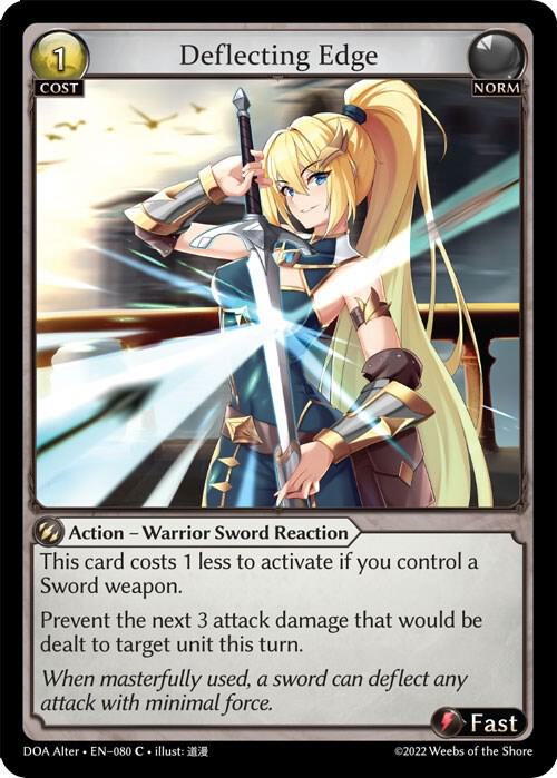 Deflecting Edge 080 (Dawn of Ashes Alter Edition) 