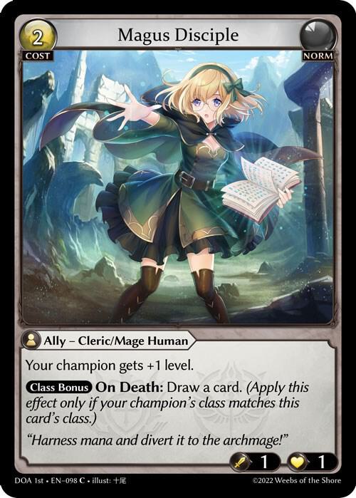Magus Disciple 098 (Dawn of Ashes 1st Edition) 