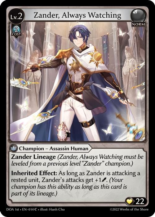 Zander, Always Watching 014 (Dawn of Ashes 1st Edition) 
