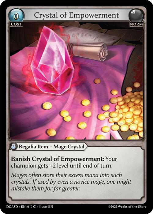 Crystal of Empowerment 019 (Dawn of Ashes Starter Decks) 