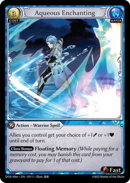 Aqueous Enchanting 159 (Dawn of Ashes Alter Edition) 