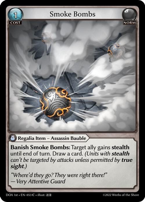 Smoke Bombs 053 (Dawn of Ashes 1st Edition) 