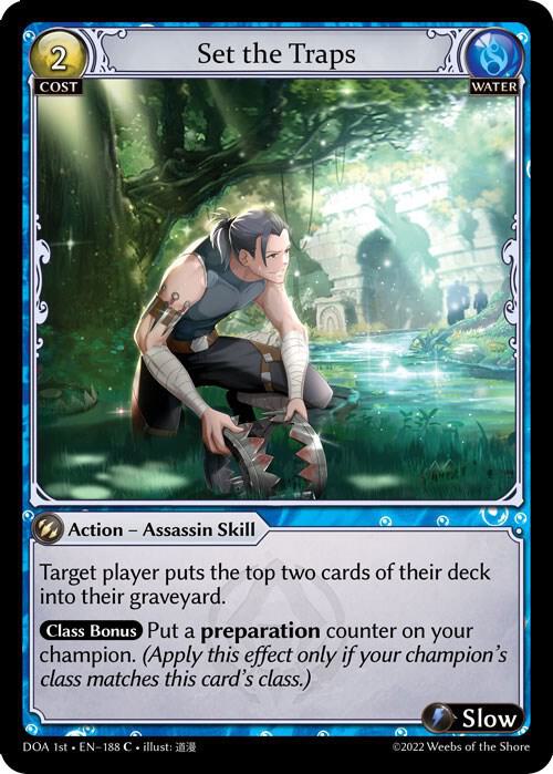 Set the Traps 188 (Dawn of Ashes 1st Edition) 
