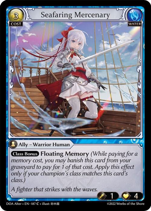 Seafaring Mercenary 187 (Dawn of Ashes Alter Edition) 
